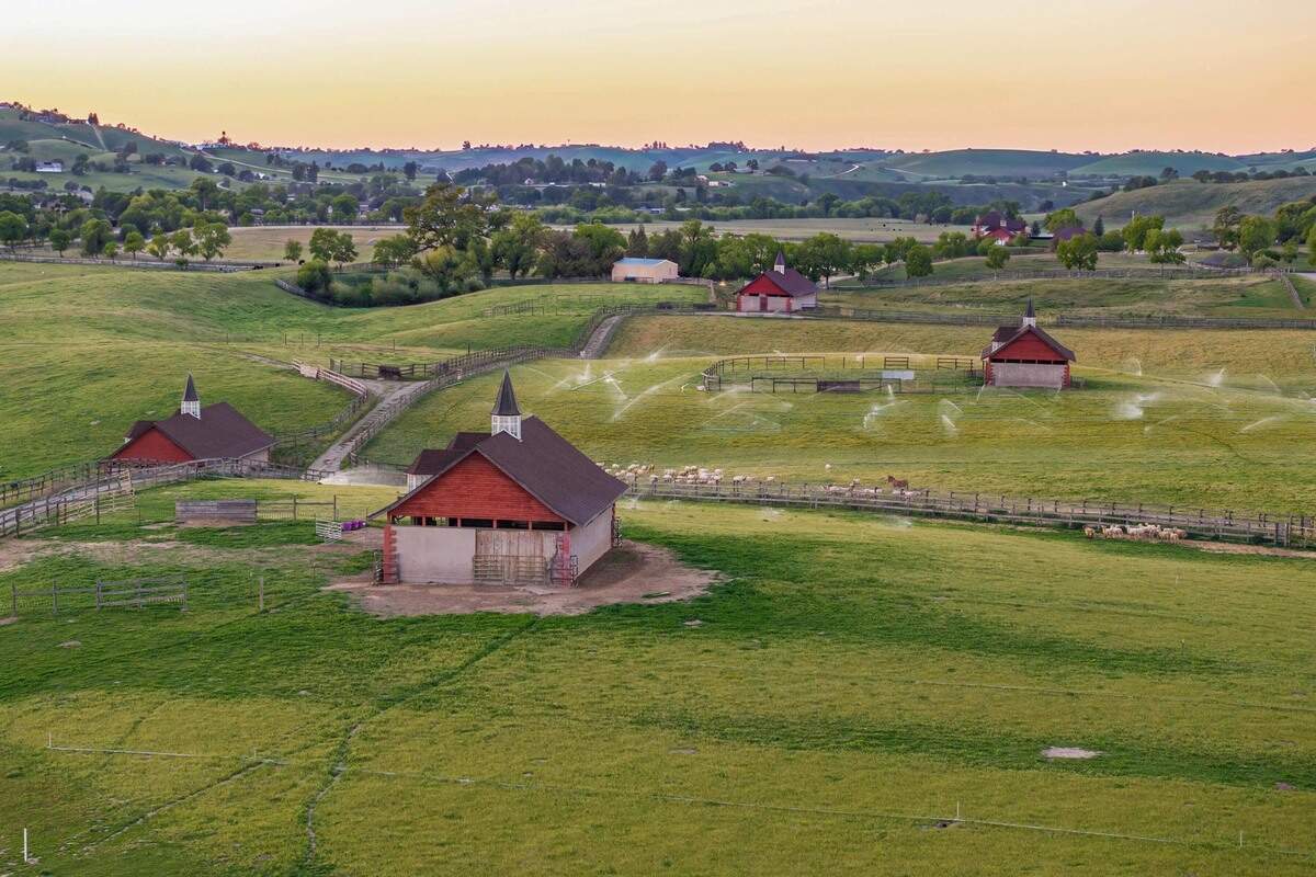 Windfall Farms, a 700-plus acre vineyard and equestrian property in Paso Robes went up for bid on Aug. 5, 2026.